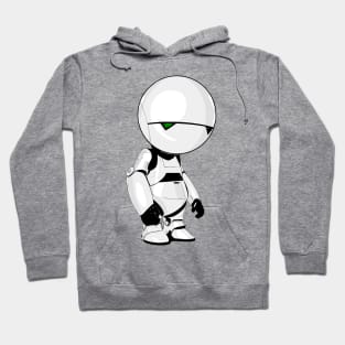 Marvin The Paranoid Android Cartoon Hoodie